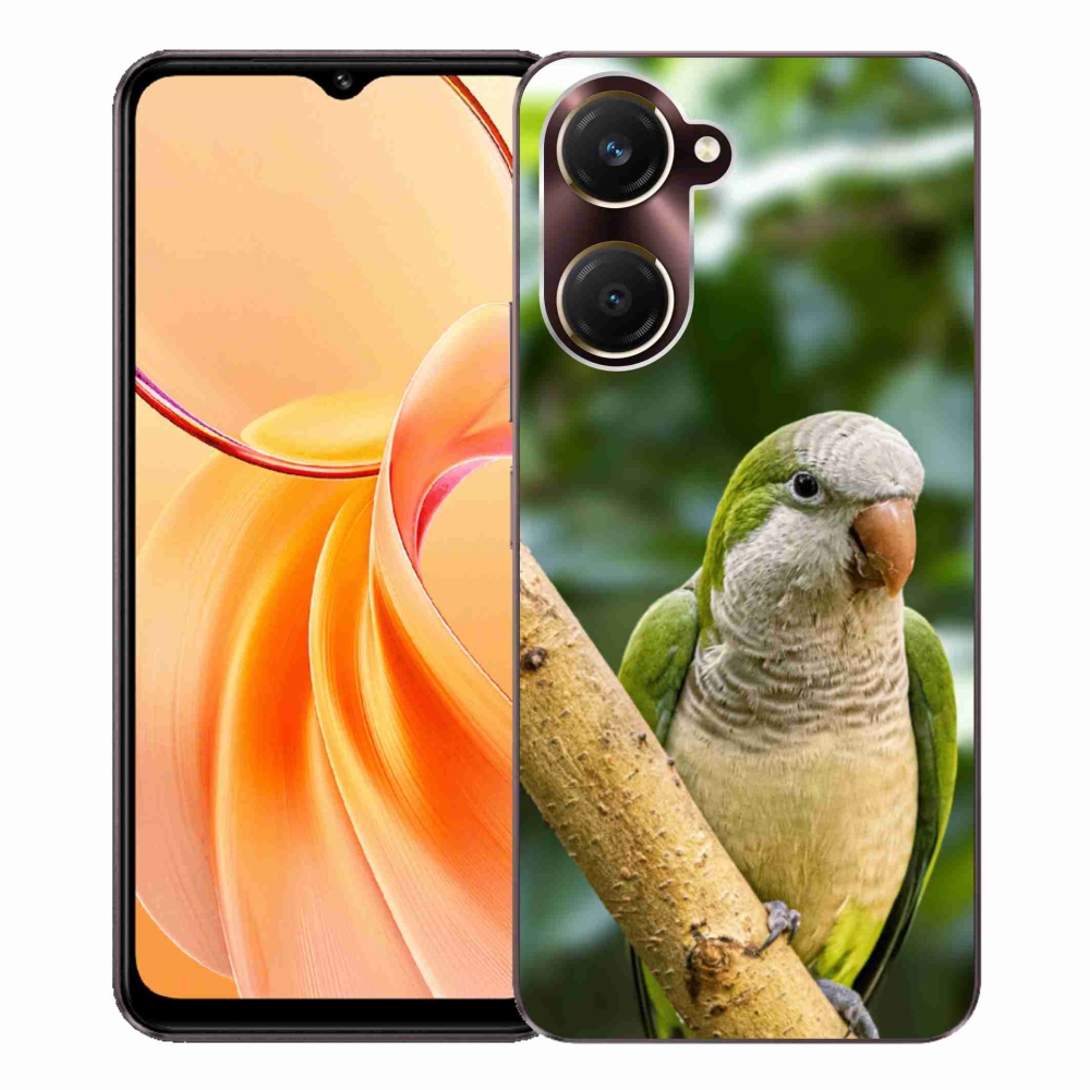Gelový kryt mmCase na Vivo Y28s 5G - papoušek mníšek