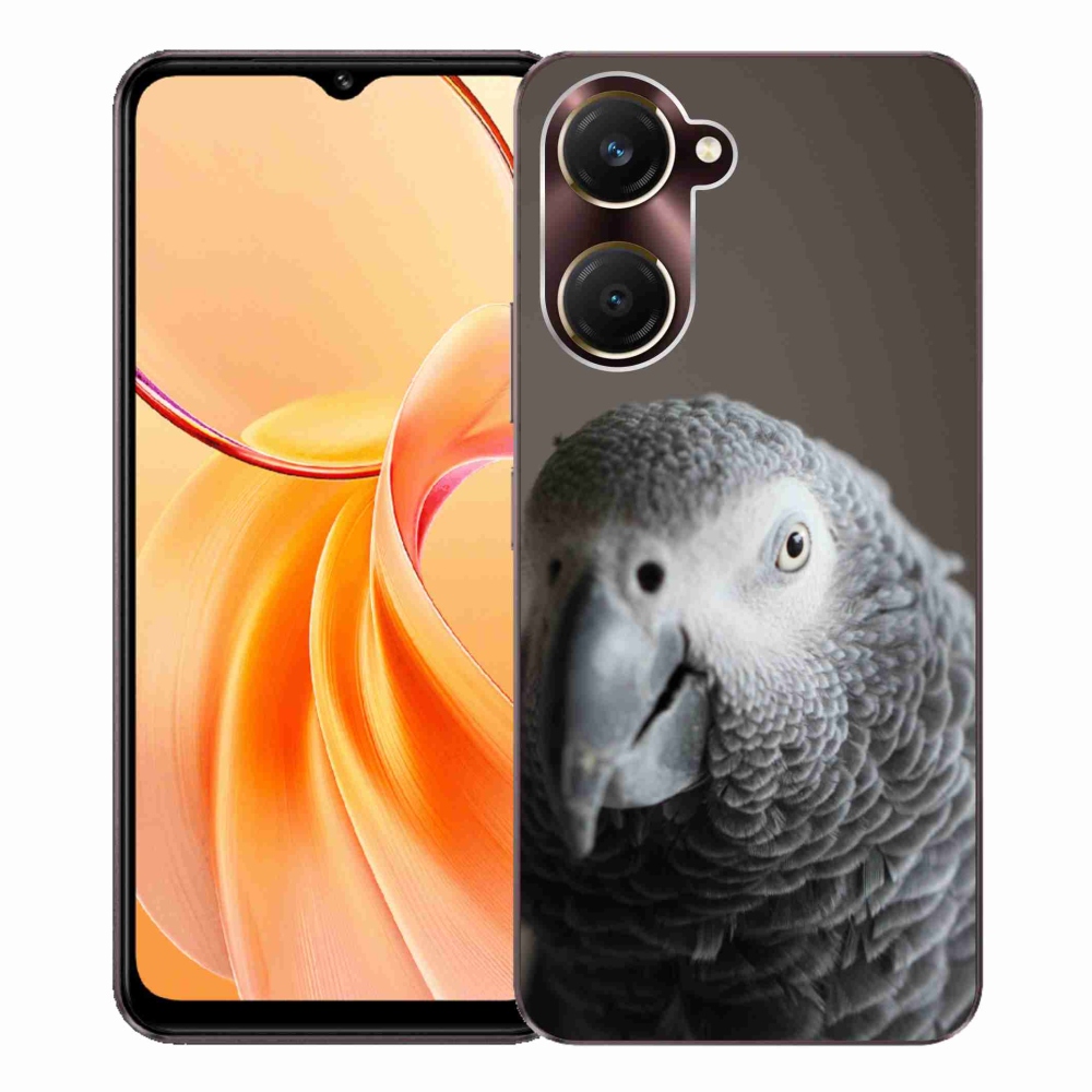 Gelový kryt mmCase na Vivo Y28s 5G - papoušek žako 2