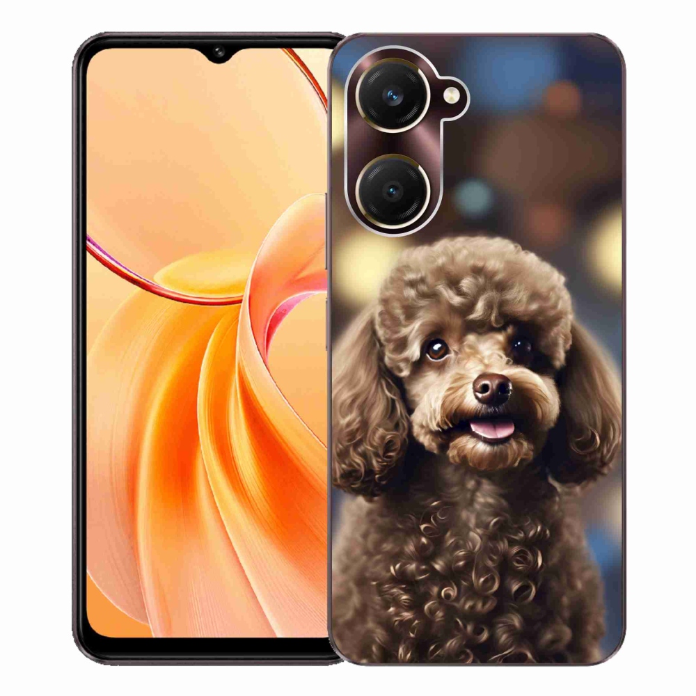 Gelový kryt mmCase na Vivo Y28s 5G - roztomilý pudl