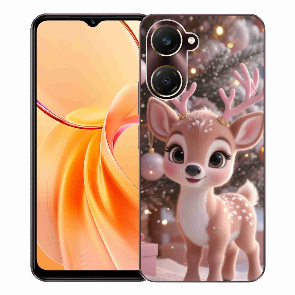 Gelový kryt mmCase na Vivo Y28s 5G - roztomilý sob