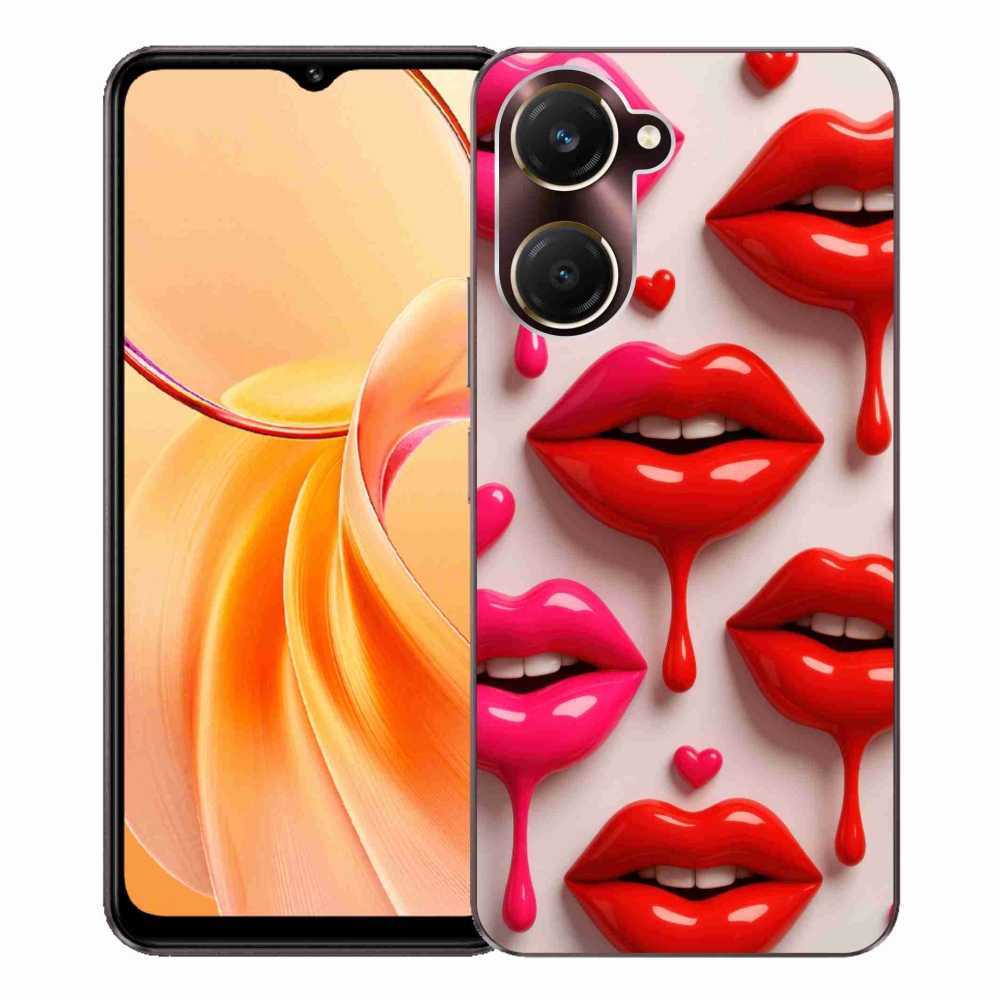 Gelový kryt mmCase na Vivo Y28s 5G - rty 2