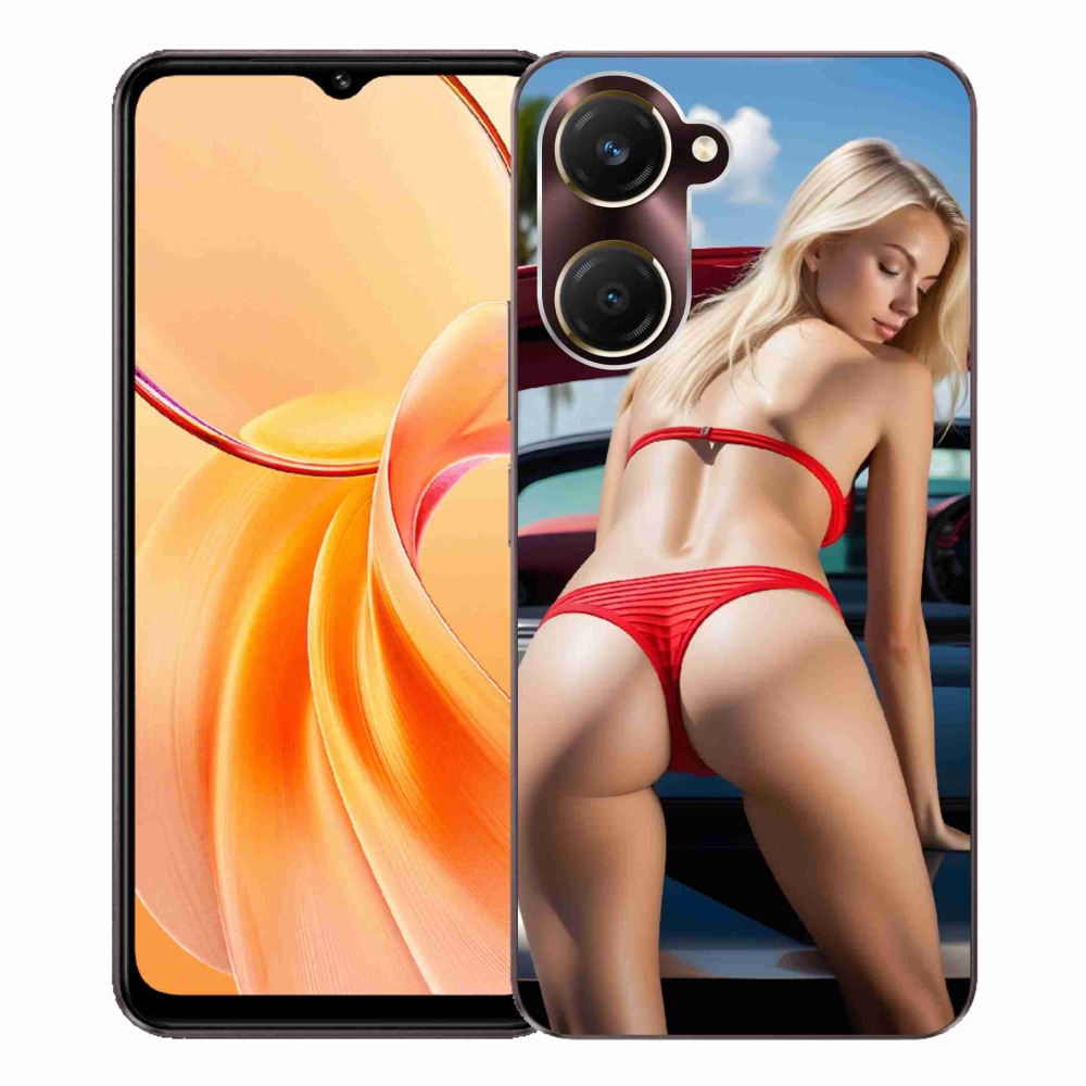 Gelový kryt mmCase na Vivo Y28s 5G - sexy žena 2