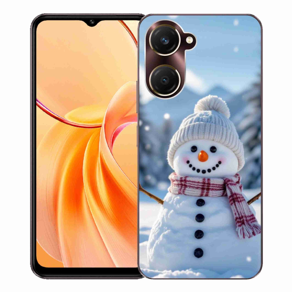 Gelový kryt mmCase na Vivo Y28s 5G - sněhulák 3