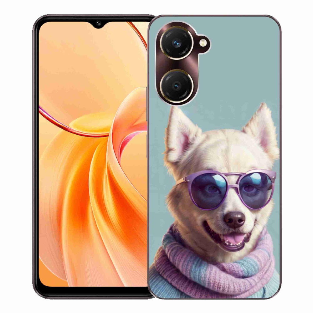 Gelový kryt mmCase na Vivo Y28s 5G - stylový německý špic