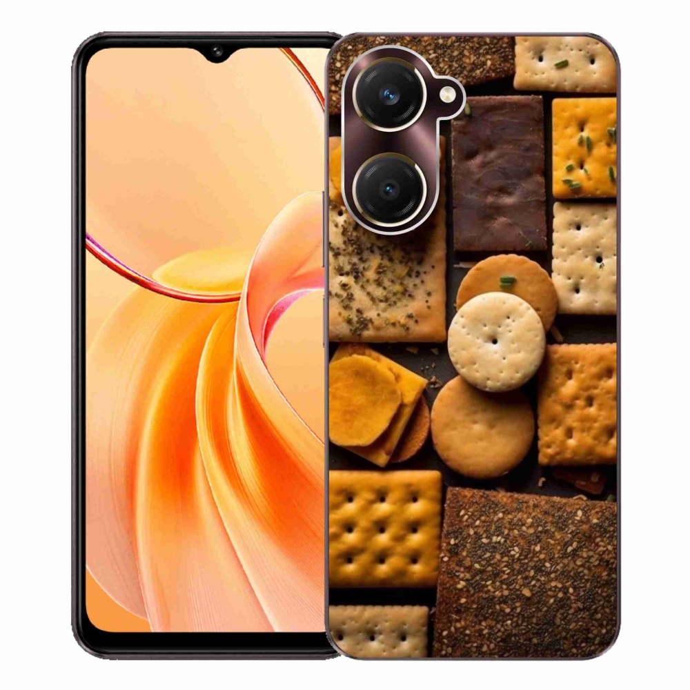 Gelový kryt mmCase na Vivo Y28s 5G - sušenky