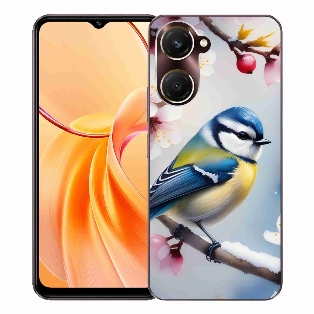 Gelový kryt mmCase na Vivo Y28s 5G - sýkorka