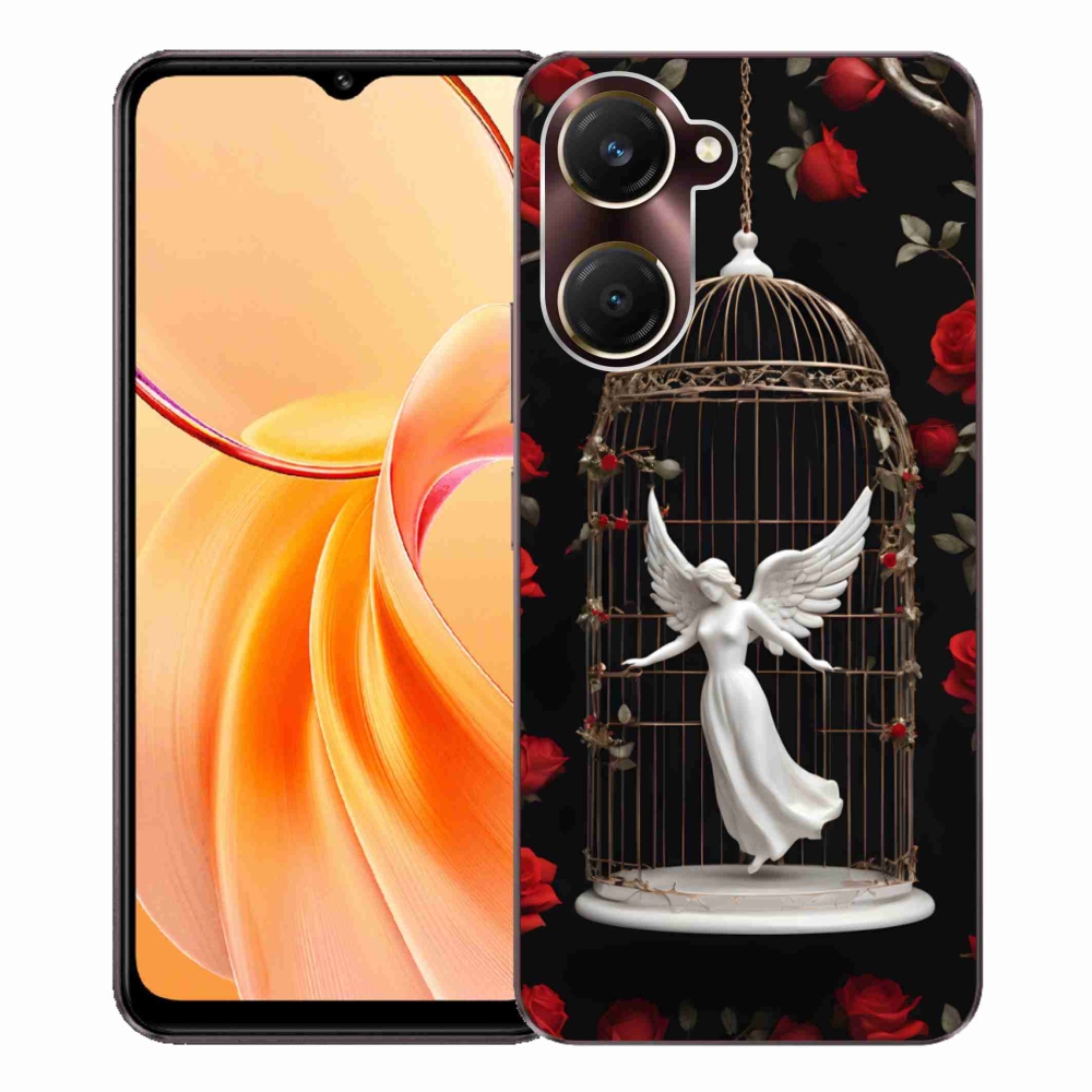 Gelový kryt mmCase na Vivo Y28s 5G - uvězněný anděl
