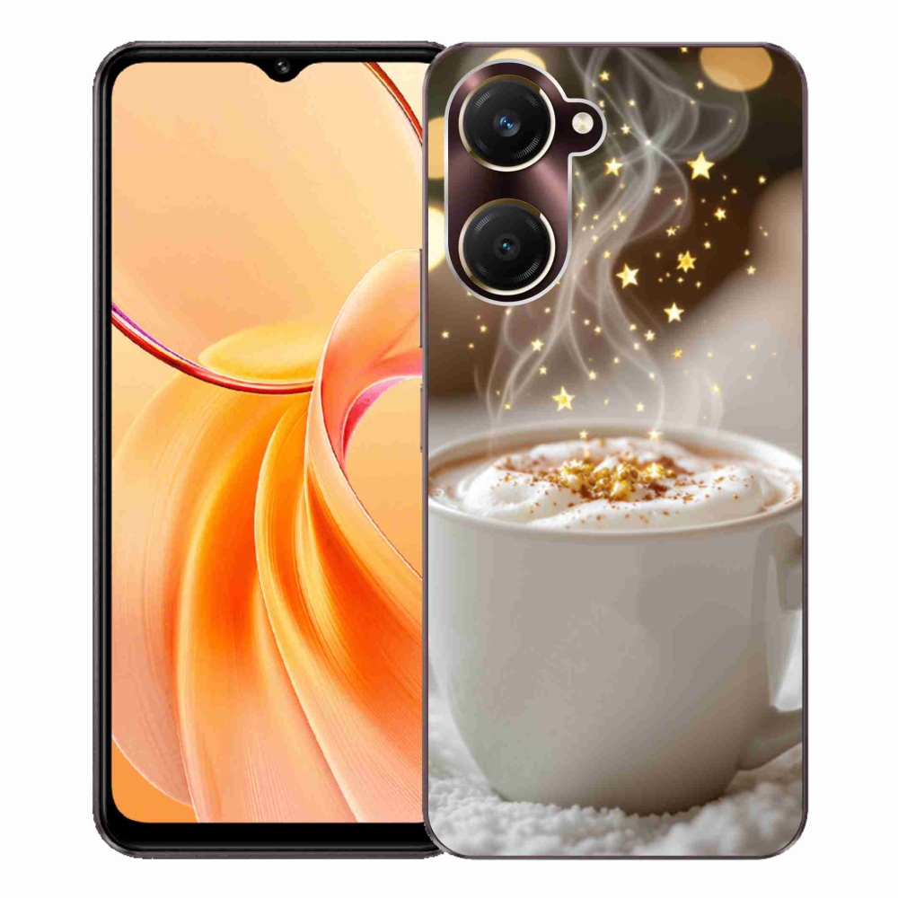 Gelový kryt mmCase na Vivo Y28s 5G - vánoční horký nápoj