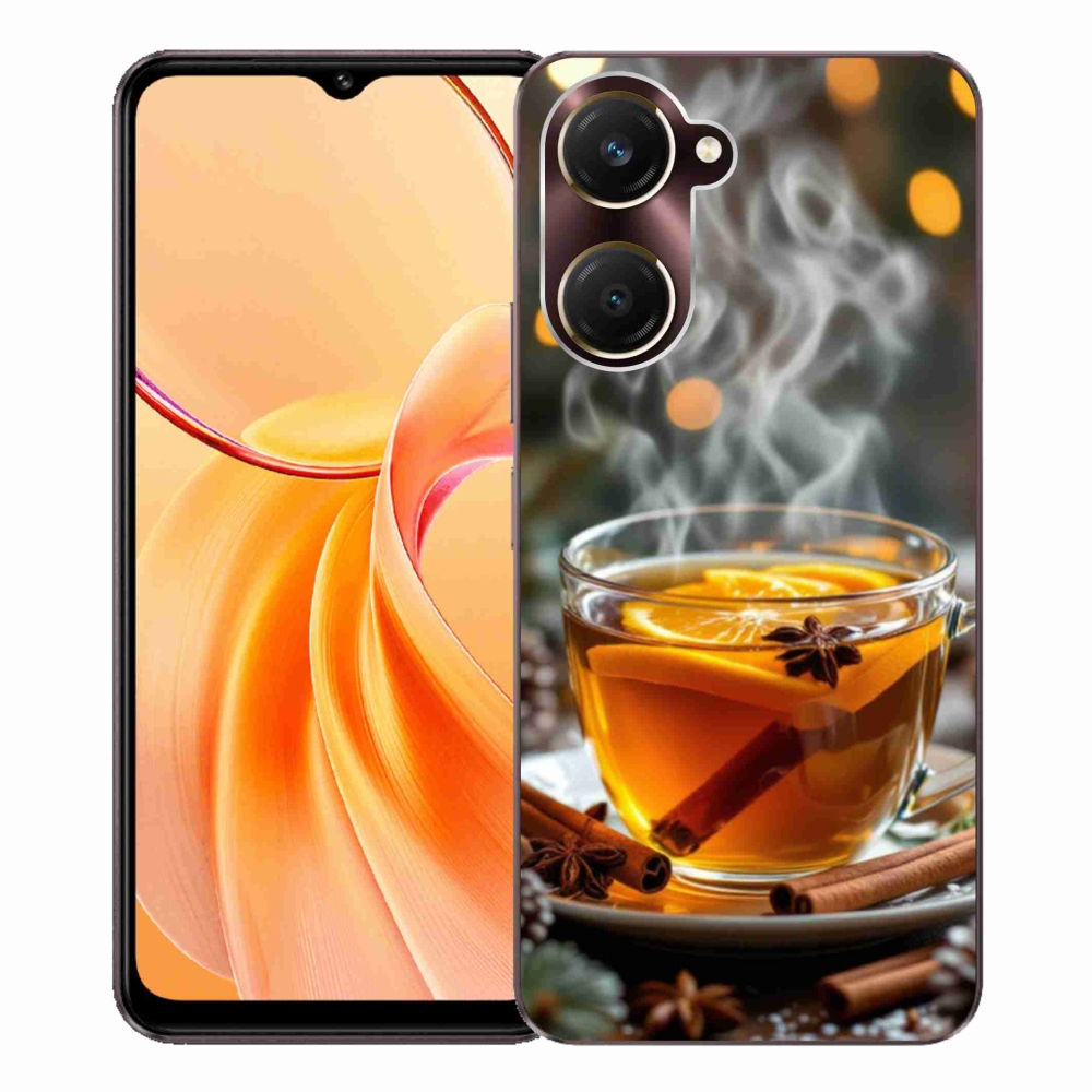 Gelový kryt mmCase na Vivo Y28s 5G - vánoční punč