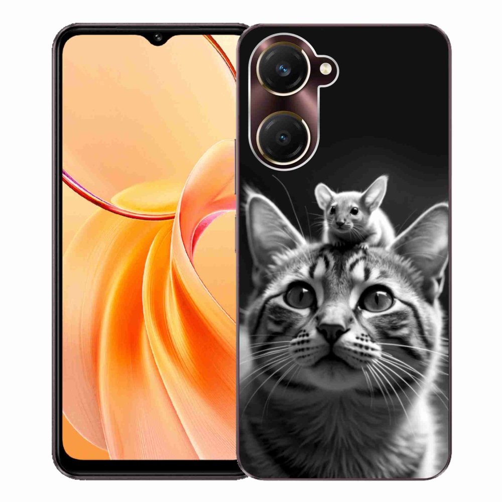 Gelový kryt mmCase na Vivo Y28s 5G - zvířecí přátelství 2