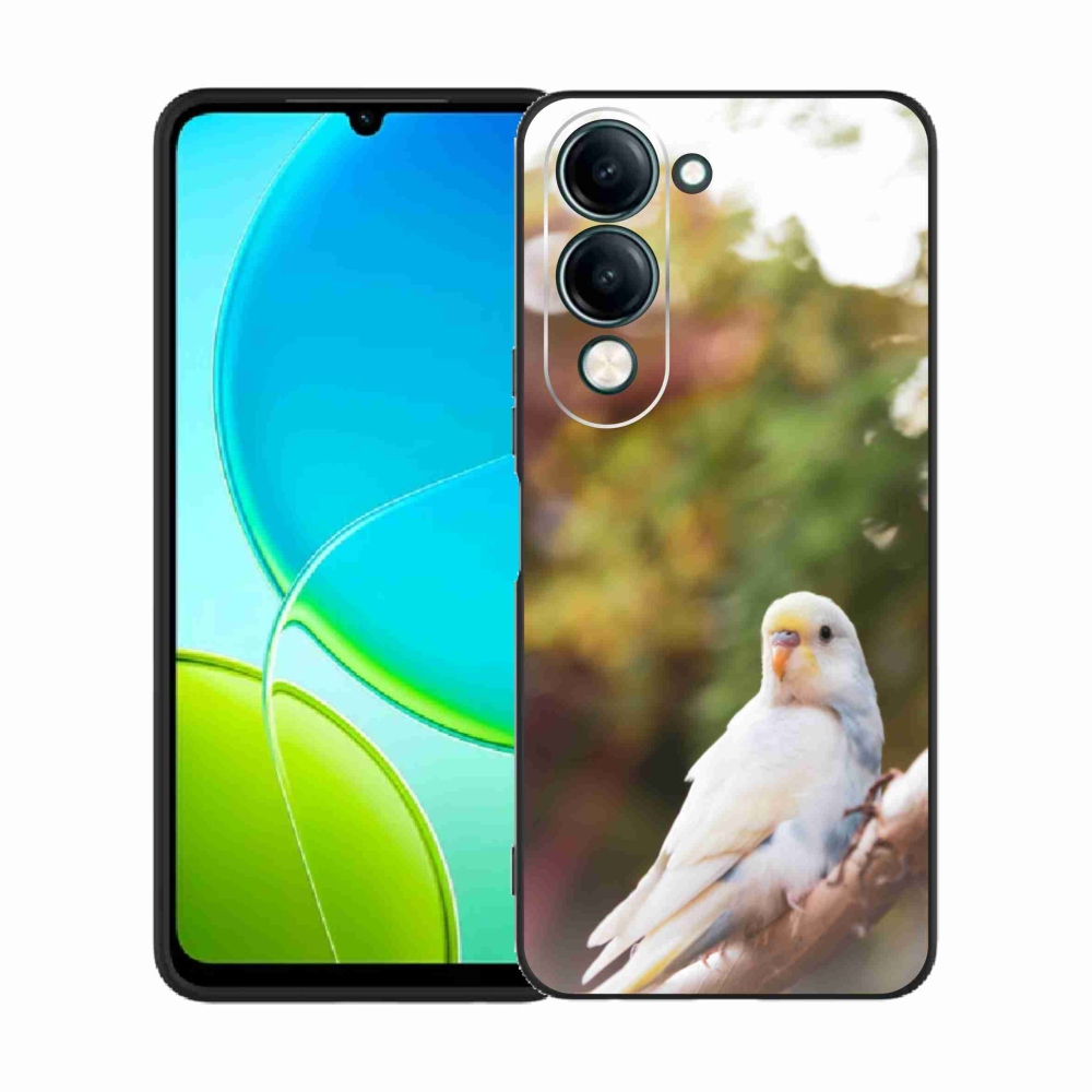 Gelový kryt mmCase na Vivo Y29S 5G - andulka bílá