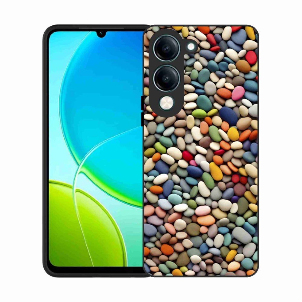 Gelový kryt mmCase na Vivo Y29S 5G - barevné kamínky 2