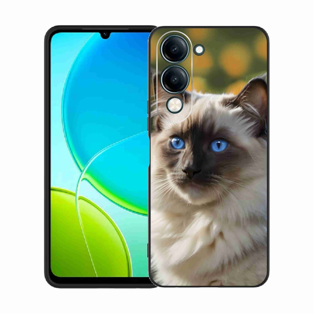 Gelový kryt mmCase na Vivo Y29S 5G - bílý ragdoll