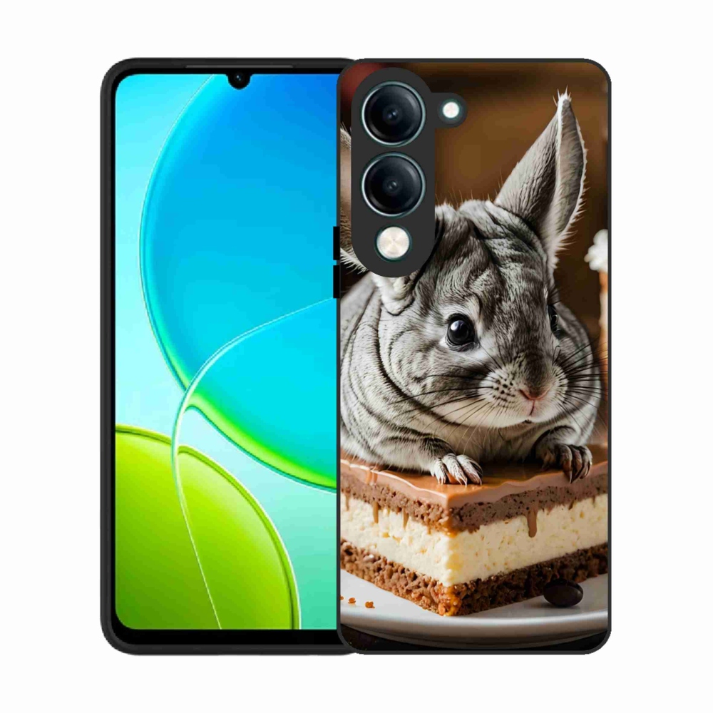 Gelový kryt mmCase na Vivo Y29S 5G - činčila