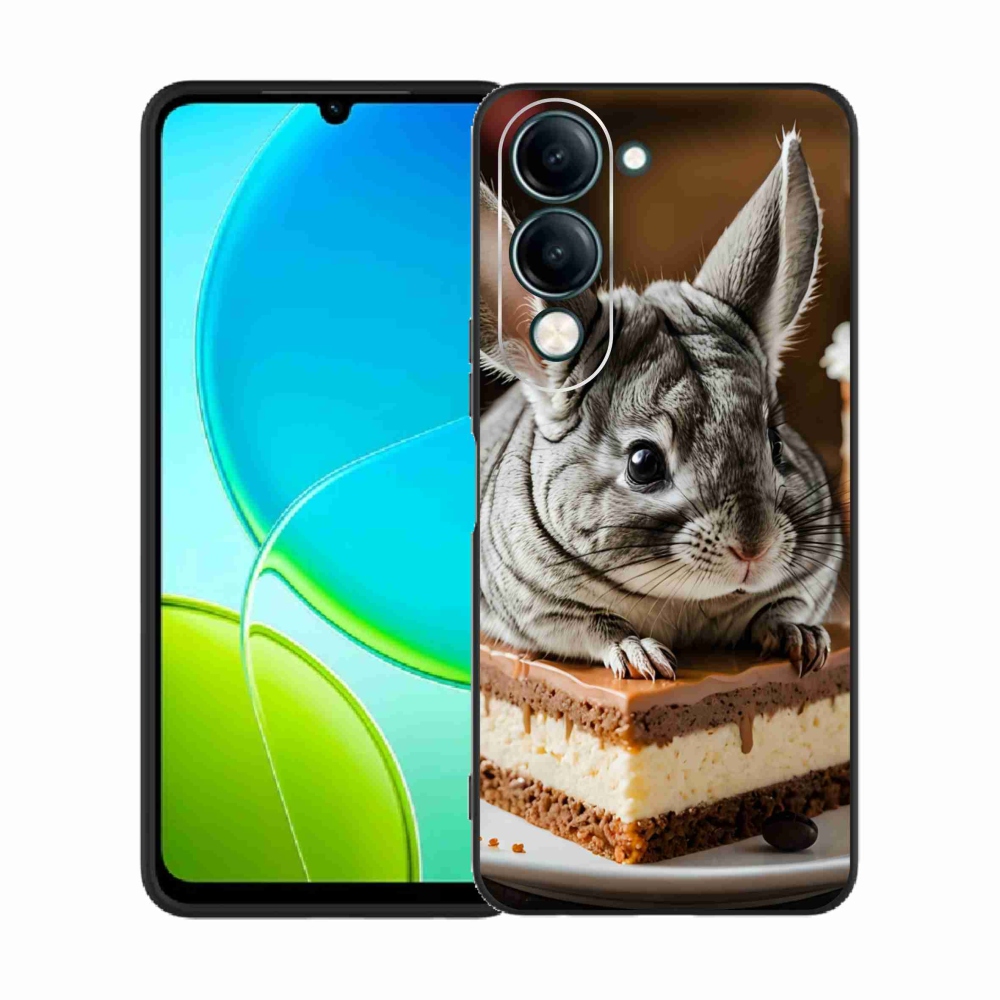 Gelový kryt mmCase na Vivo Y29S 5G - činčila