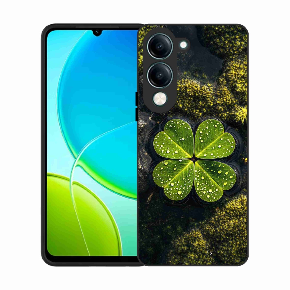 Gelový kryt mmCase na Vivo Y29S 5G - čtyřlístek