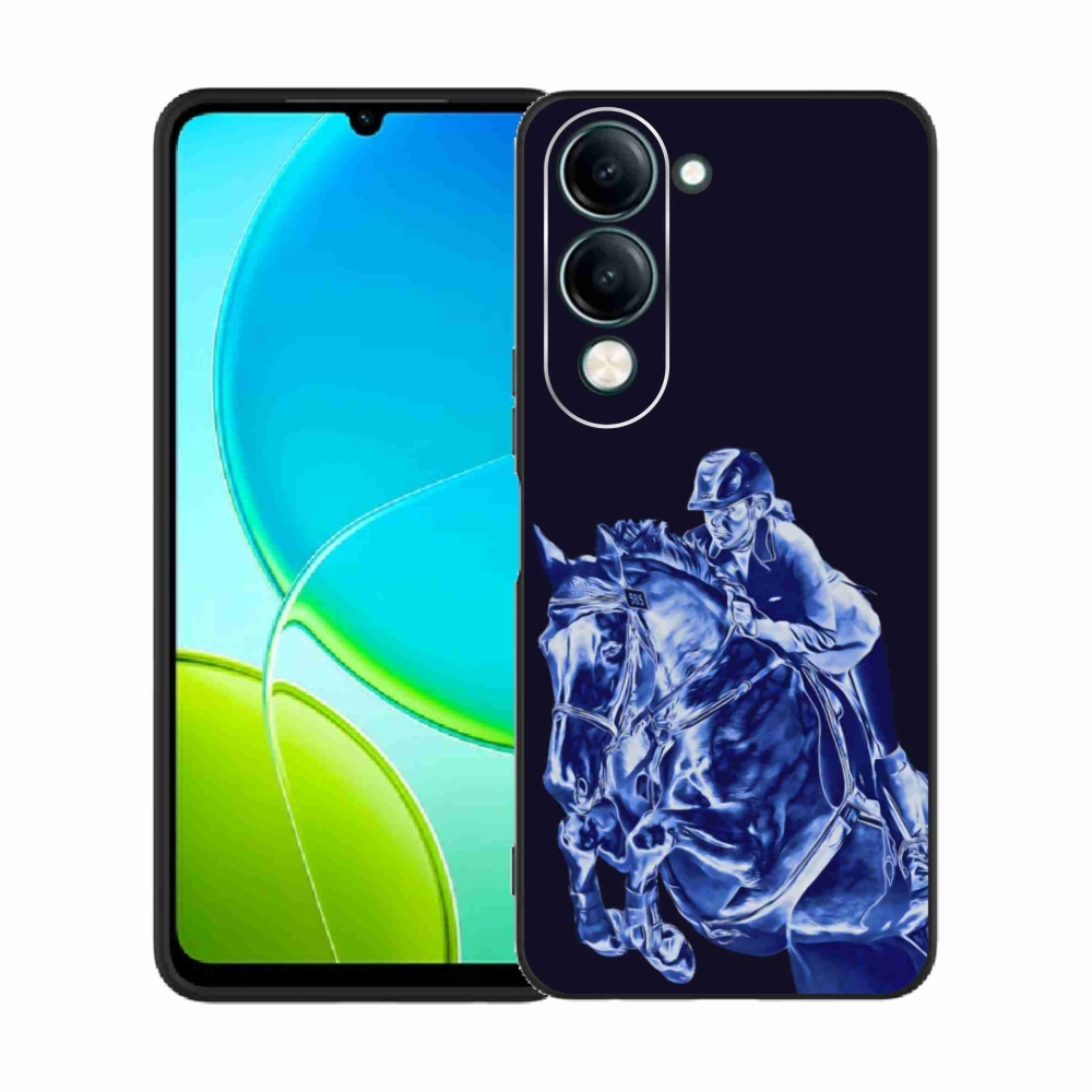 Gelový kryt mmCase na Vivo Y29S 5G - dostihový kůň