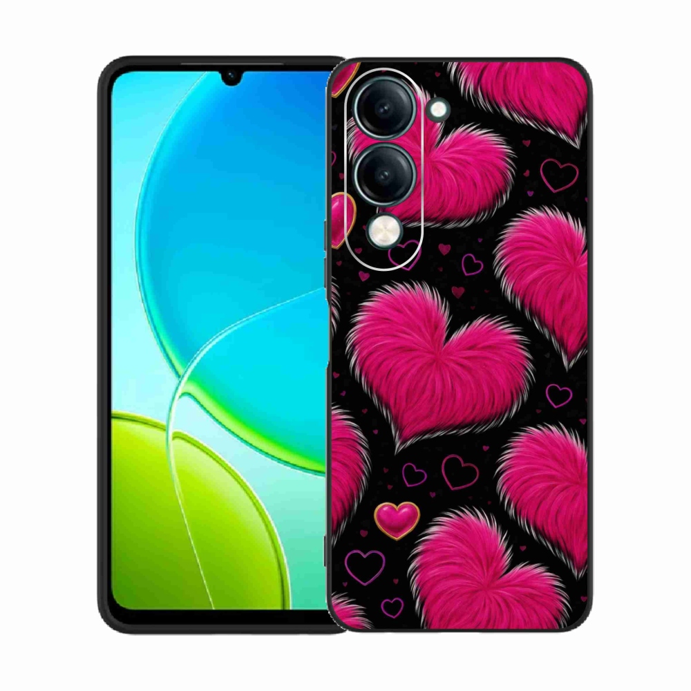 Gelový kryt mmCase na Vivo Y29S 5G - hebká srdce