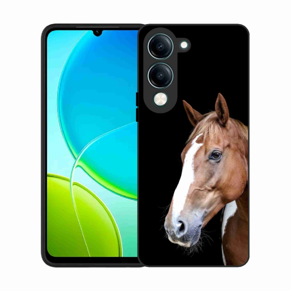 Gelový kryt mmCase na Vivo Y29S 5G - hnědý kůň 3