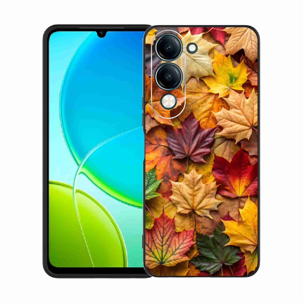 Gelový kryt mmCase na Vivo Y29S 5G - javorové listy 2