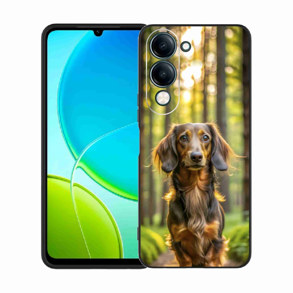 Gelový kryt mmCase na Vivo Y29S 5G - jezevčík 4
