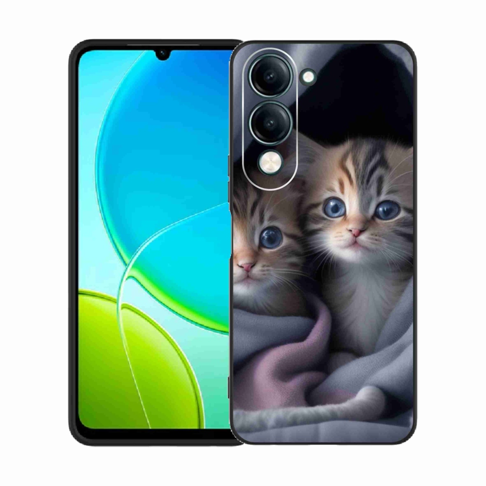 Gelový kryt mmCase na Vivo Y29S 5G - kočičí duo 2