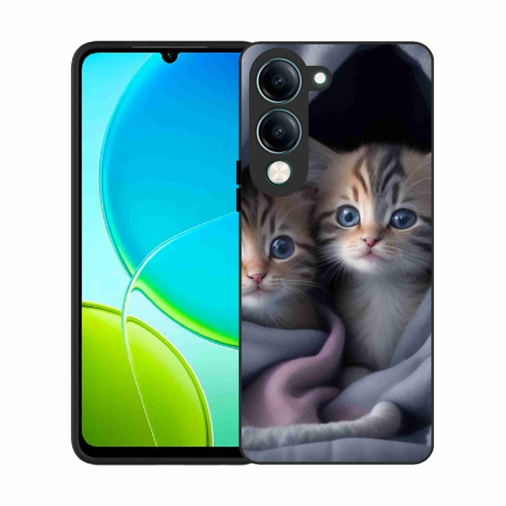 Gelový kryt mmCase na Vivo Y29S 5G - kočičí duo 2