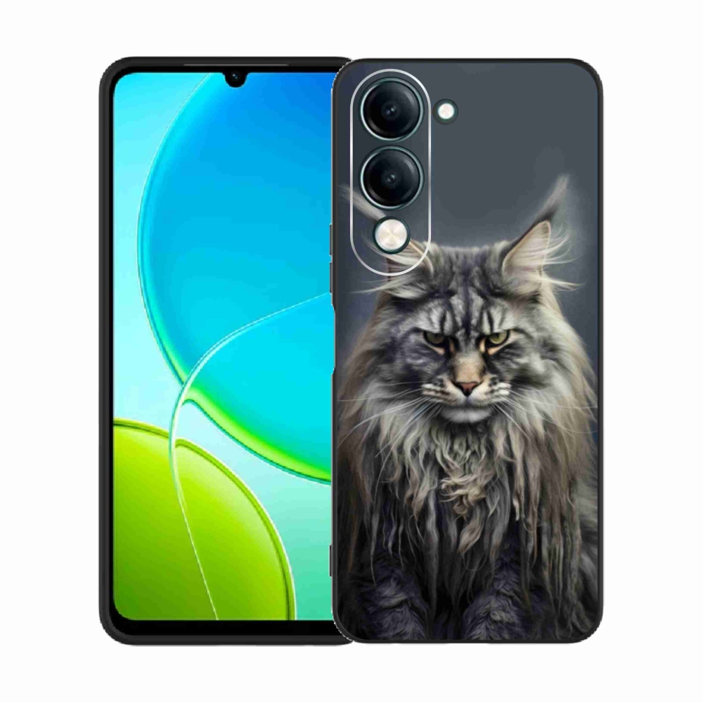 Gelový kryt mmCase na Vivo Y29S 5G - kočíčí pohled 4