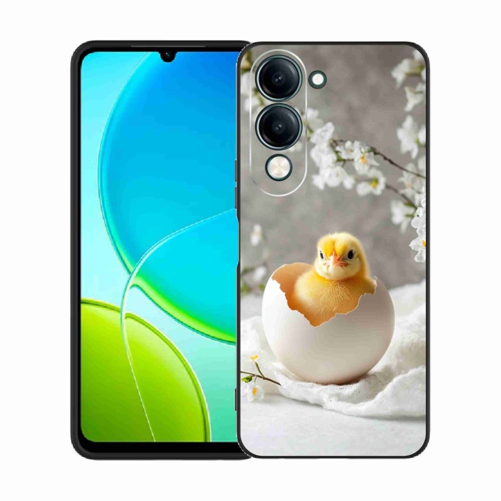 Gelový kryt mmCase na Vivo Y29S 5G - kuřátko