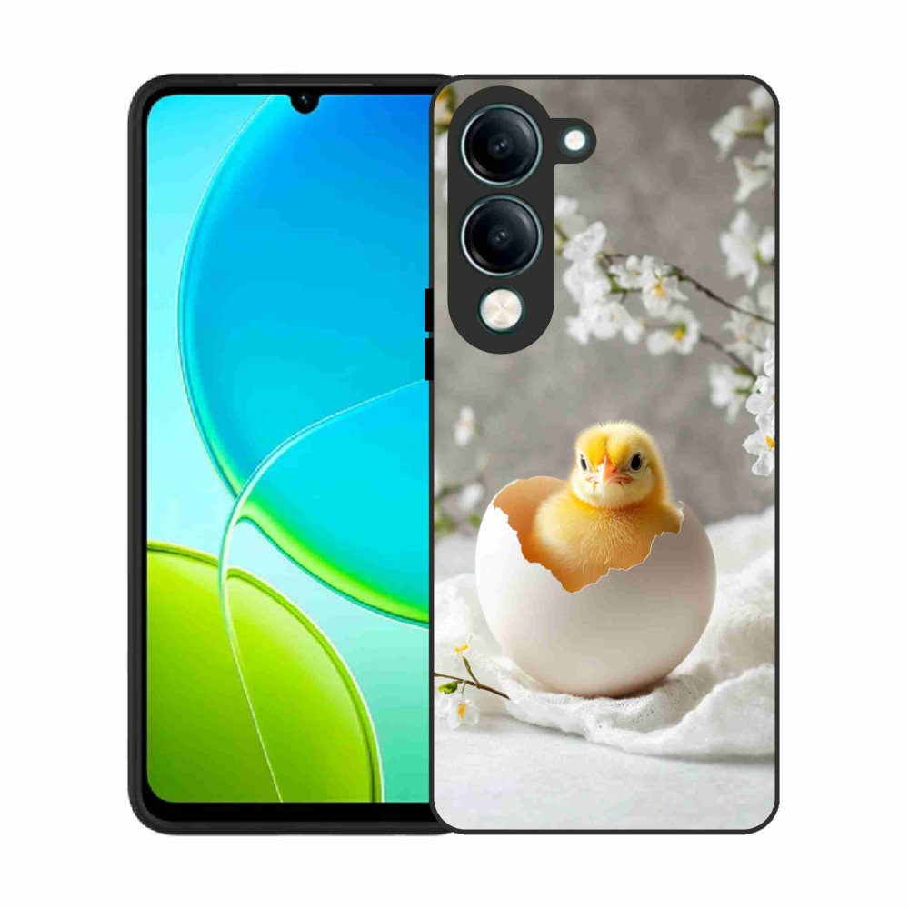 Gelový kryt mmCase na Vivo Y29S 5G - kuřátko