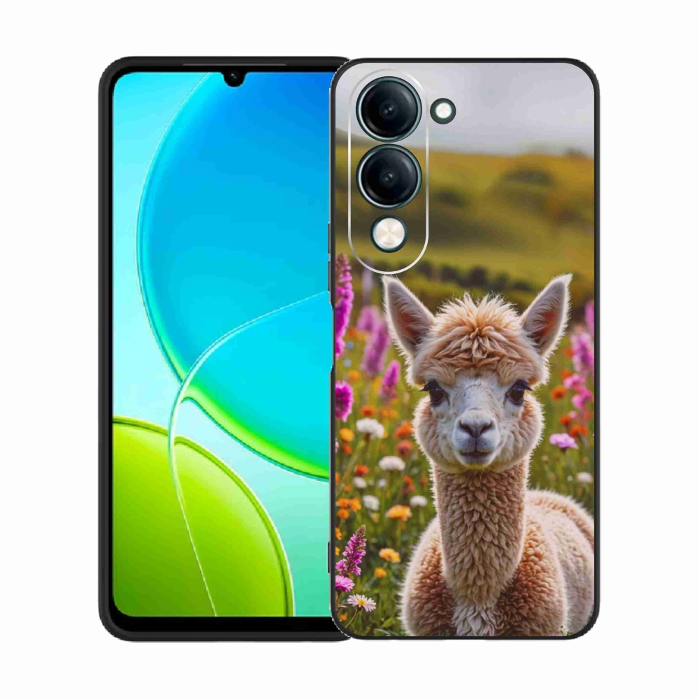 Gelový kryt mmCase na Vivo Y29S 5G - lama na louce