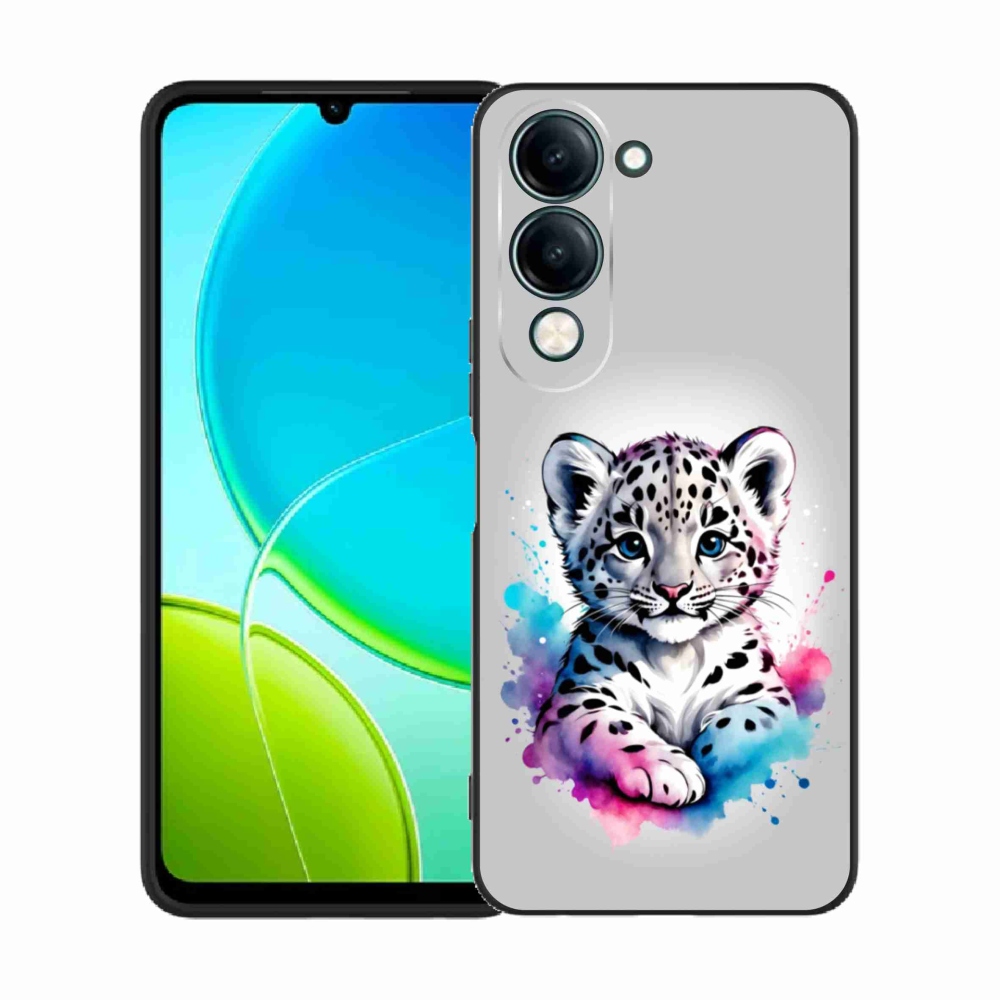 Gelový kryt mmCase na Vivo Y29S 5G - levhartí mládě
