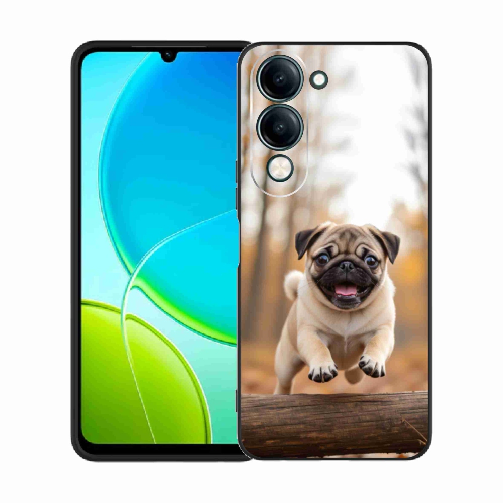 Gelový kryt mmCase na Vivo Y29S 5G - mops 2