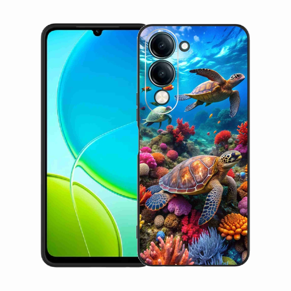 Gelový kryt mmCase na Vivo Y29S 5G - mořský svět 2