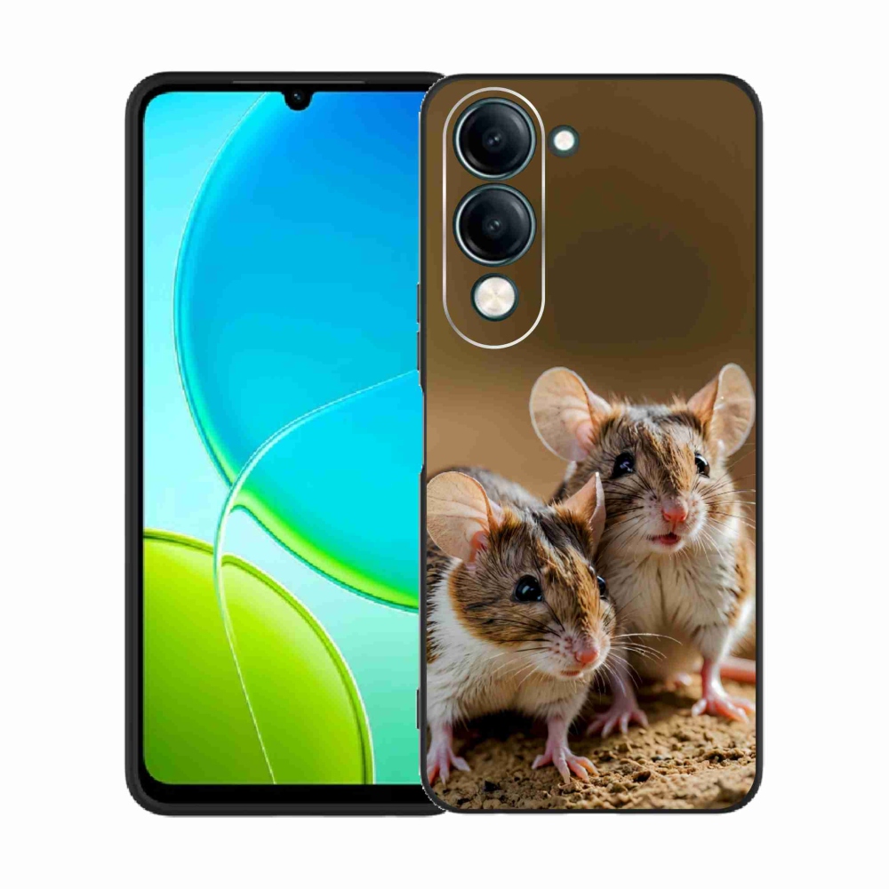 Gelový kryt mmCase na Vivo Y29S 5G - myší duo