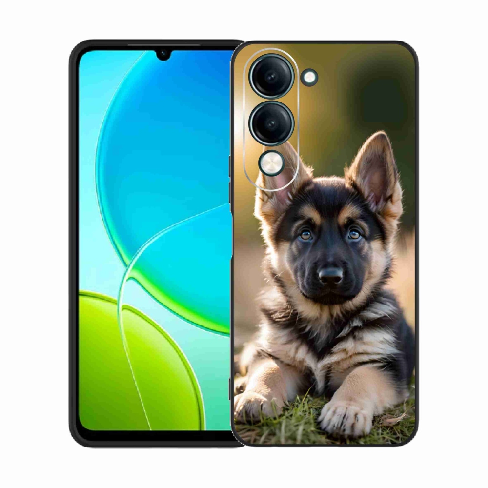 Gelový kryt mmCase na Vivo Y29S 5G - německý ovčák v přírodě