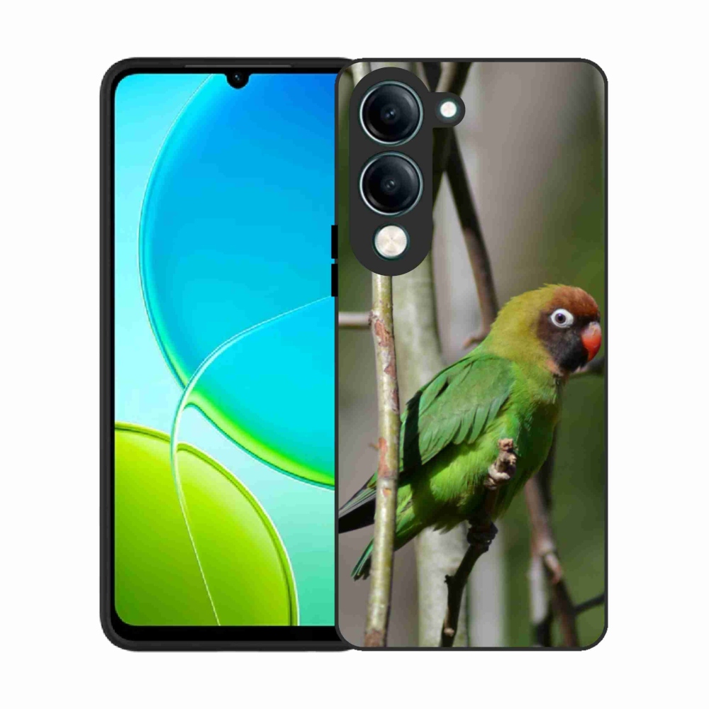 Gelový kryt mmCase na Vivo Y29S 5G - papoušek agapornis