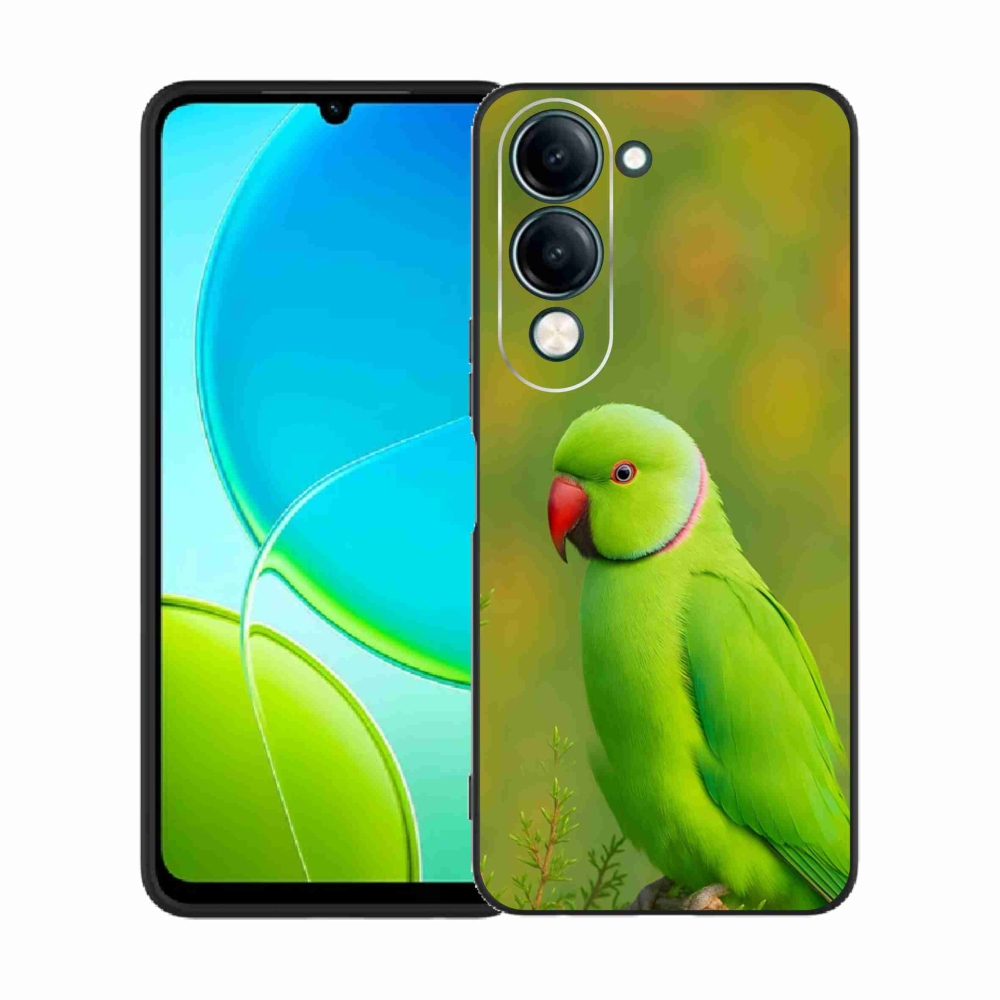 Gelový kryt mmCase na Vivo Y29S 5G - papoušek alexandr 2