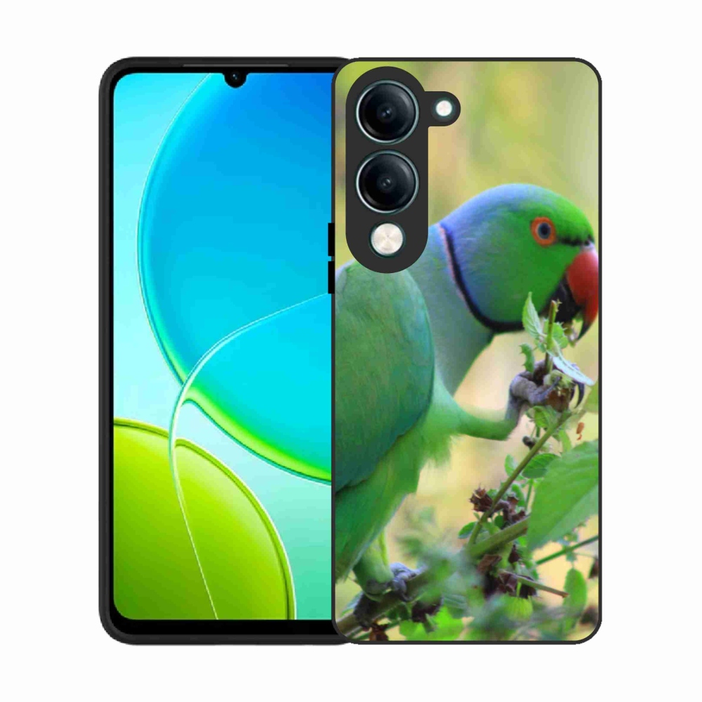 Gelový kryt mmCase na Vivo Y29S 5G - papoušek alexandr