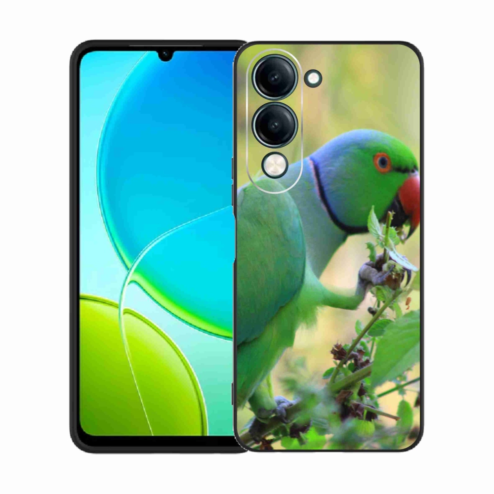 Gelový kryt mmCase na Vivo Y29S 5G - papoušek alexandr