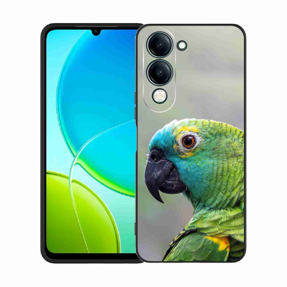 Gelový kryt mmCase na Vivo Y29S 5G - papoušek amazoňan