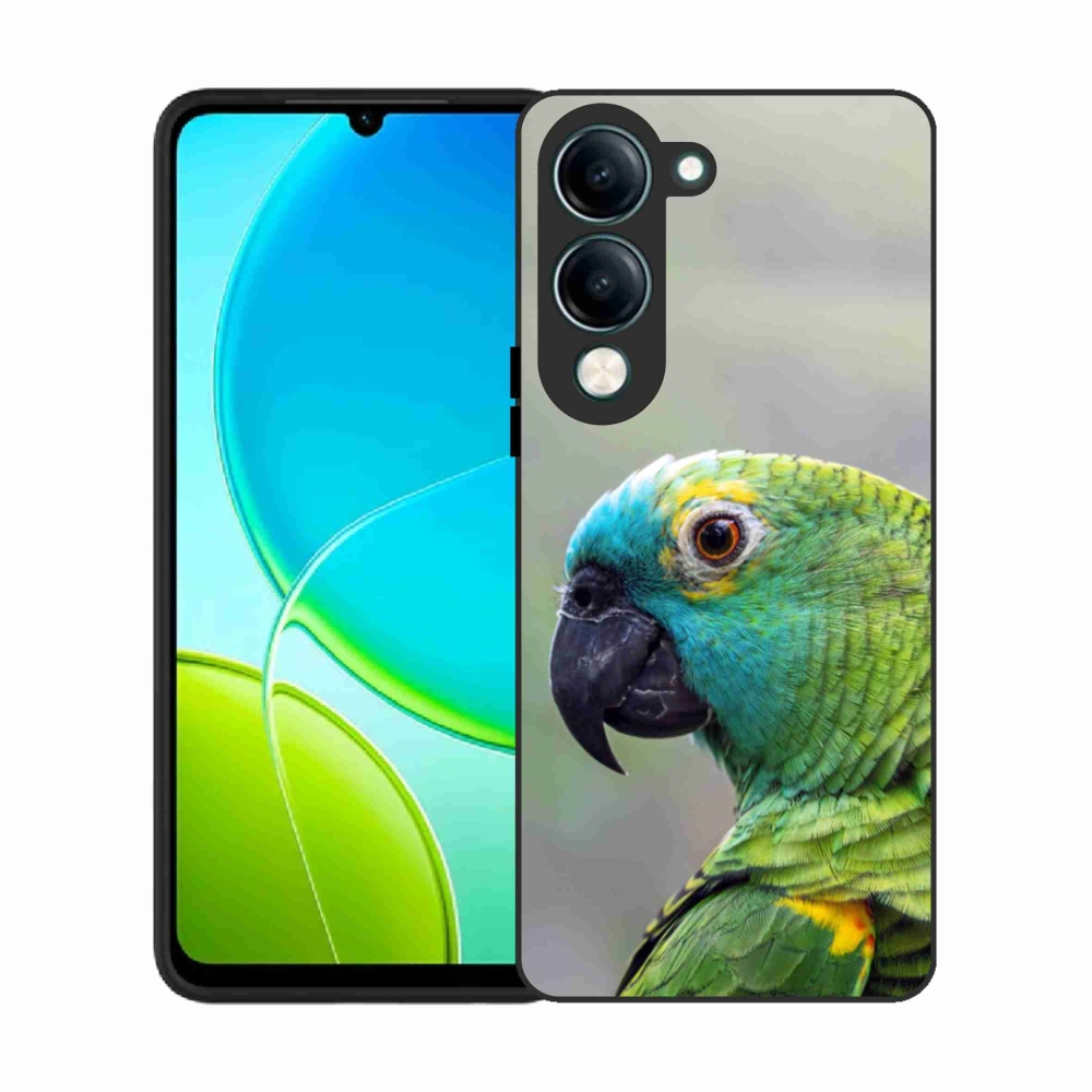 Gelový kryt mmCase na Vivo Y29S 5G - papoušek amazoňan