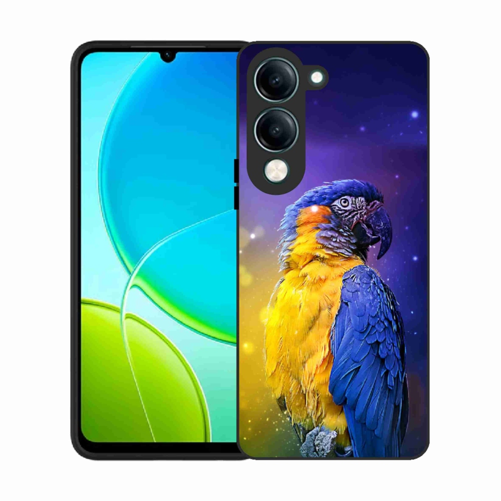 Gelový kryt mmCase na Vivo Y29s 5G - papoušek ara 1