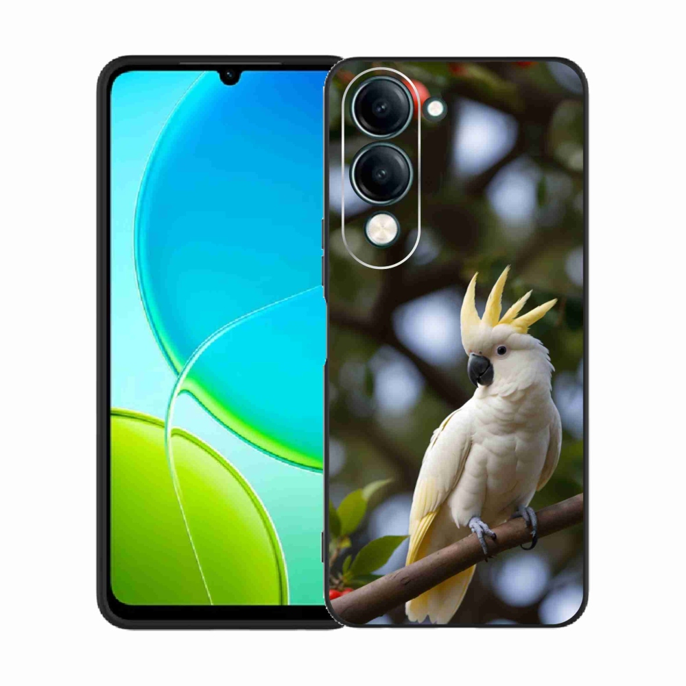 Gelový kryt mmCase na Vivo Y29S 5G - papoušek kakadu 3