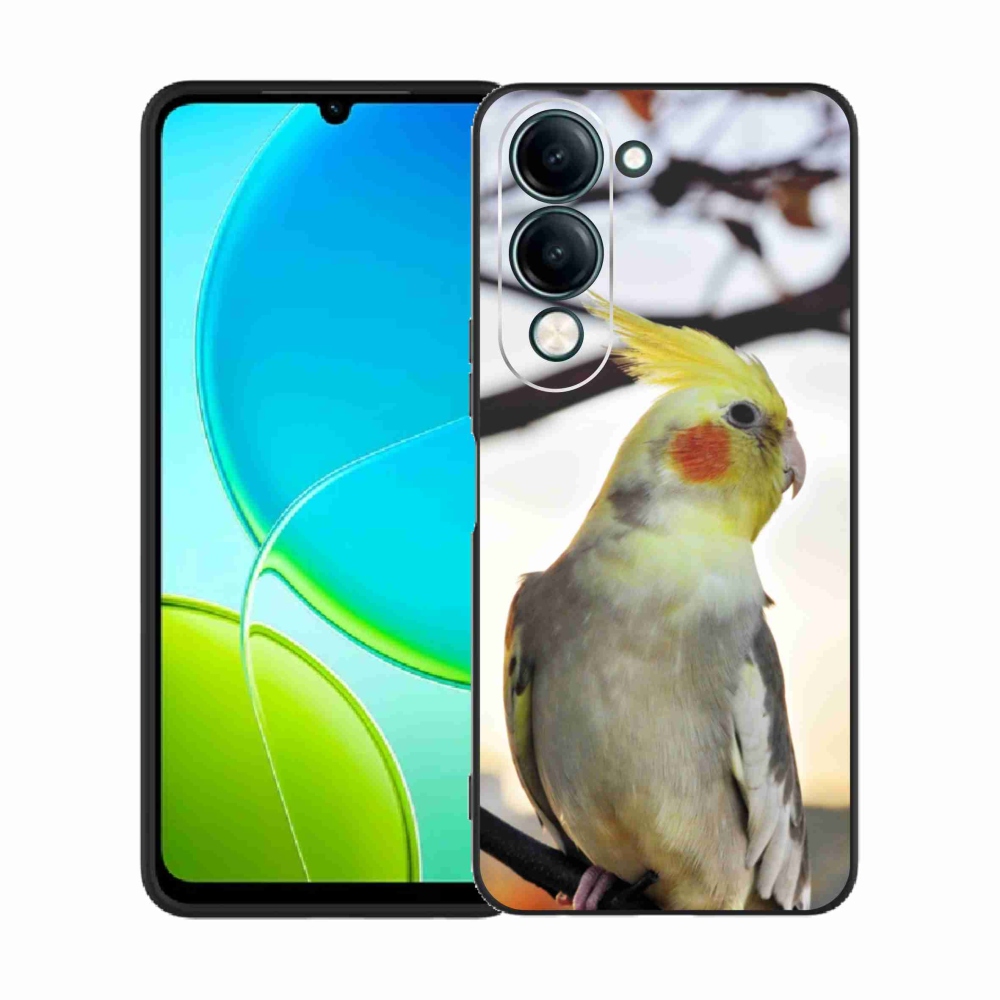 Gelový kryt mmCase na Vivo Y29S 5G - papoušek korela