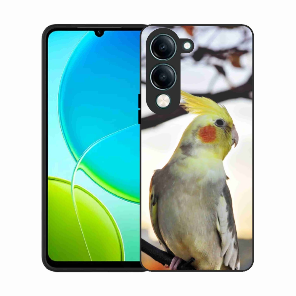 Gelový kryt mmCase na Vivo Y29S 5G - papoušek korela
