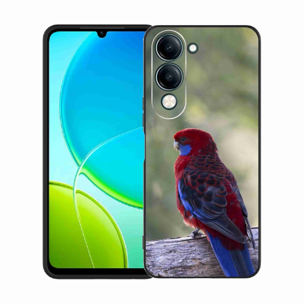 Gelový kryt mmCase na Vivo Y29S 5G - papoušek rosela