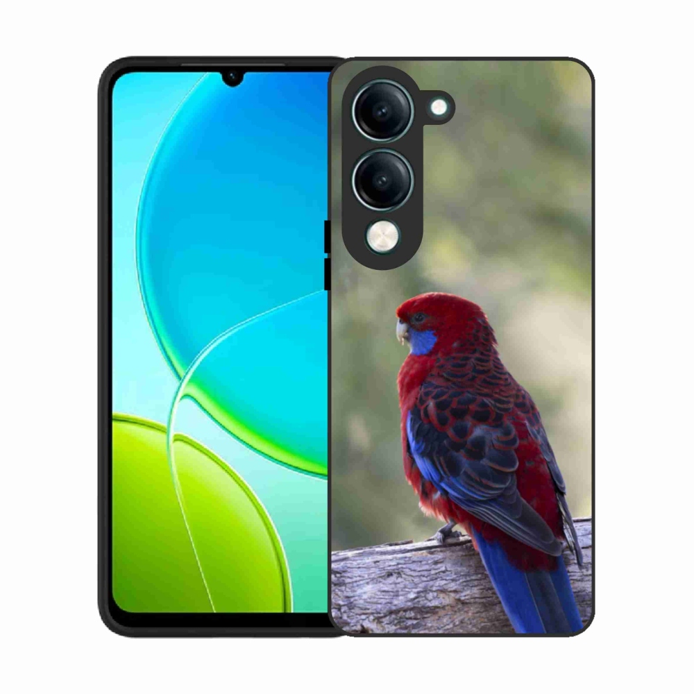 Gelový kryt mmCase na Vivo Y29S 5G - papoušek rosela