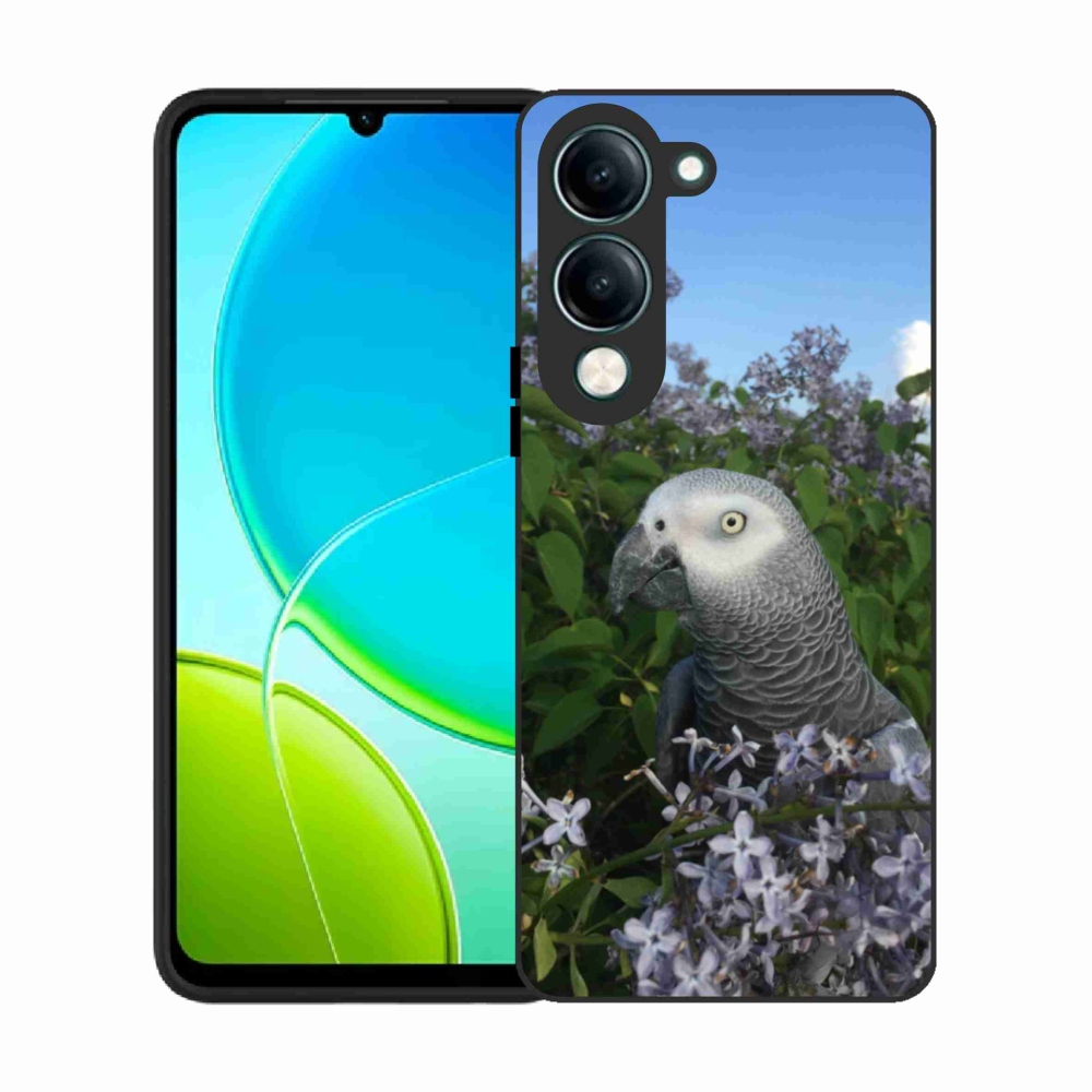 Gelový kryt mmCase na Vivo Y29S 5G - papoušek žako
