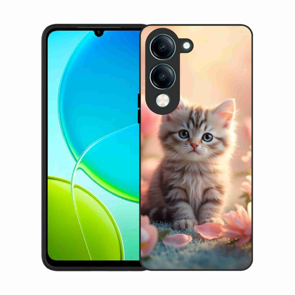 Gelový kryt mmCase na Vivo Y29S 5G - roztomilé kotě 8